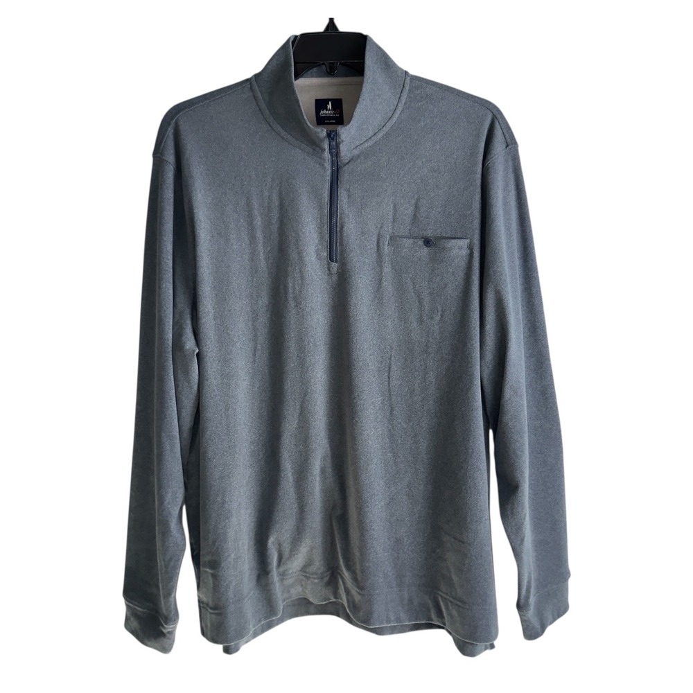 Johnnie-O Mens 2XL Castro Quarter Zip Performance Pullover‎ NWT